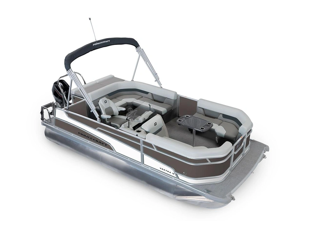 2026 Princecraft Vectra® 19 L Vectra® 19 L Charcoal - Onyx White Strip alt