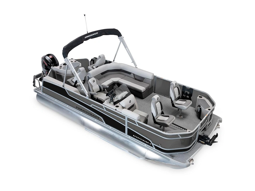 2026 Princecraft Sportfisher 21-4S Sportfisher 21-4S Charcoal - Matte Black Strip alt
