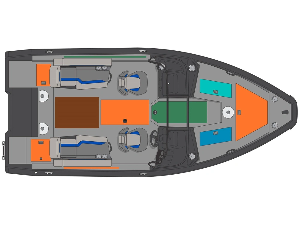 2026 Princecraft Sport 188 Sport 188 Blue (Blue Accent) - Without Edition alt