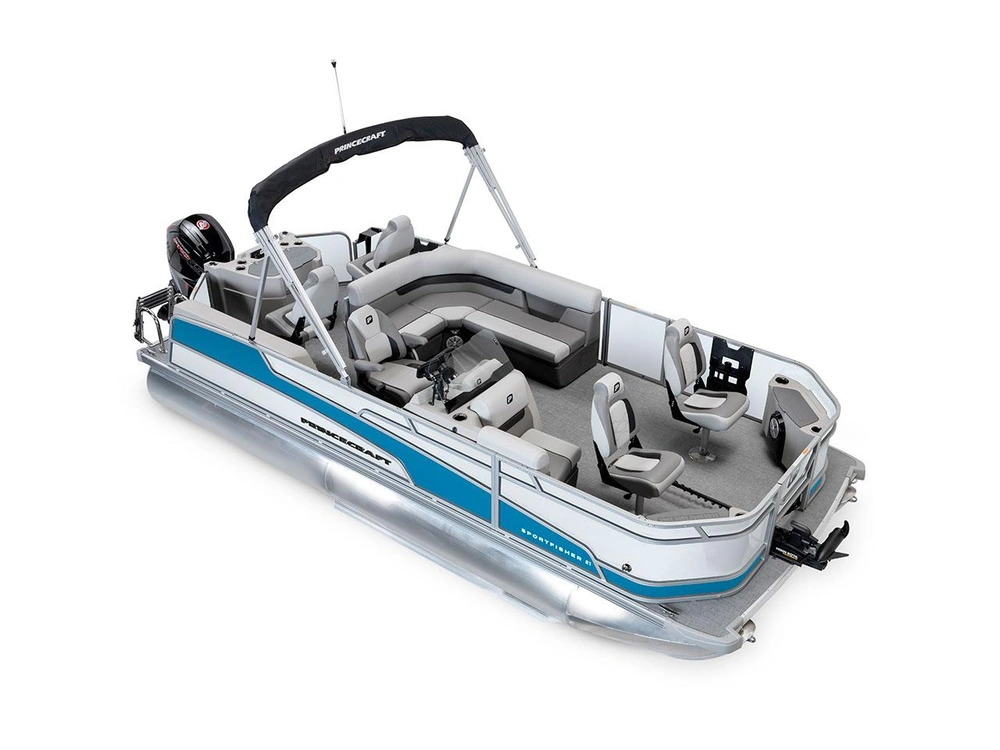2026 Princecraft Sportfisher 21-4S Sportfisher 21-4S Pearl - Laguna Blue Strip alt