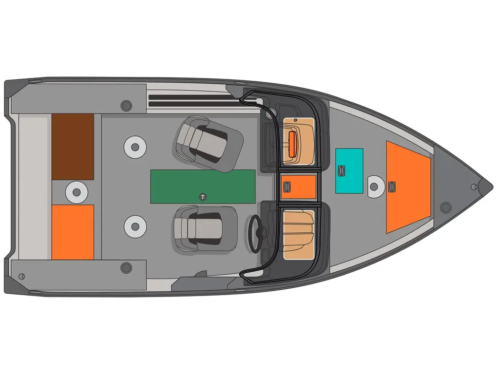 Princecraft Amarok 166 WS Noir - Décalques Supérieurs De Luxe Princecraft® 2026
