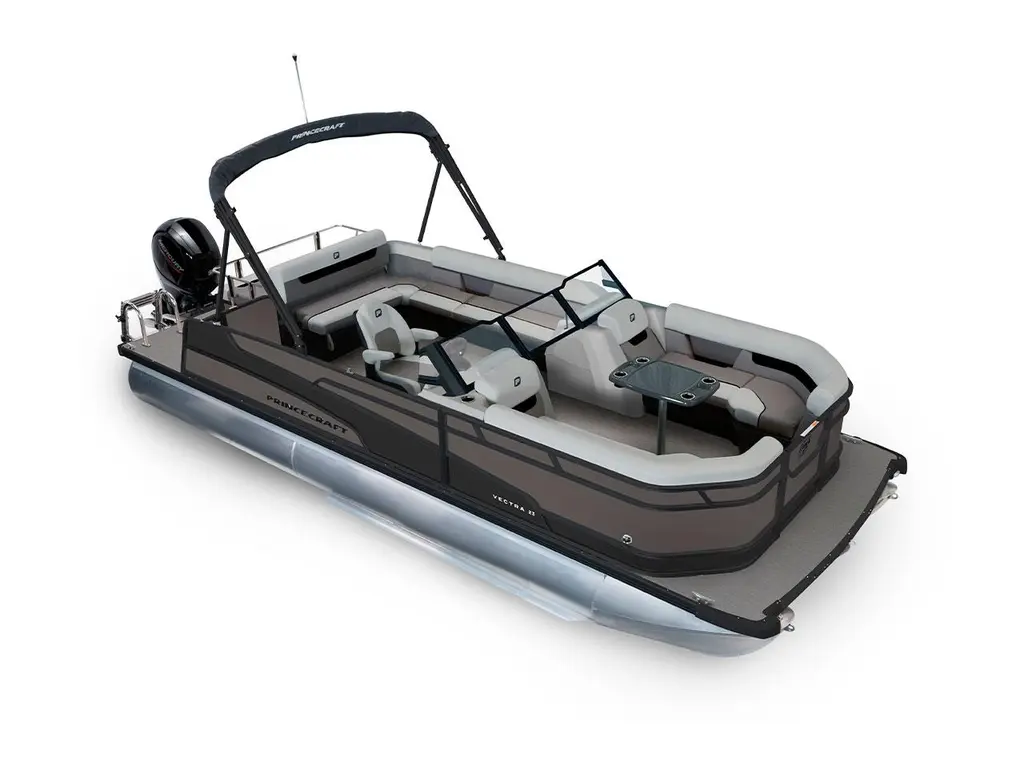 2026 Princecraft Vectra® 23 WRL Charcoal - Black Edition|Matte Black Strip