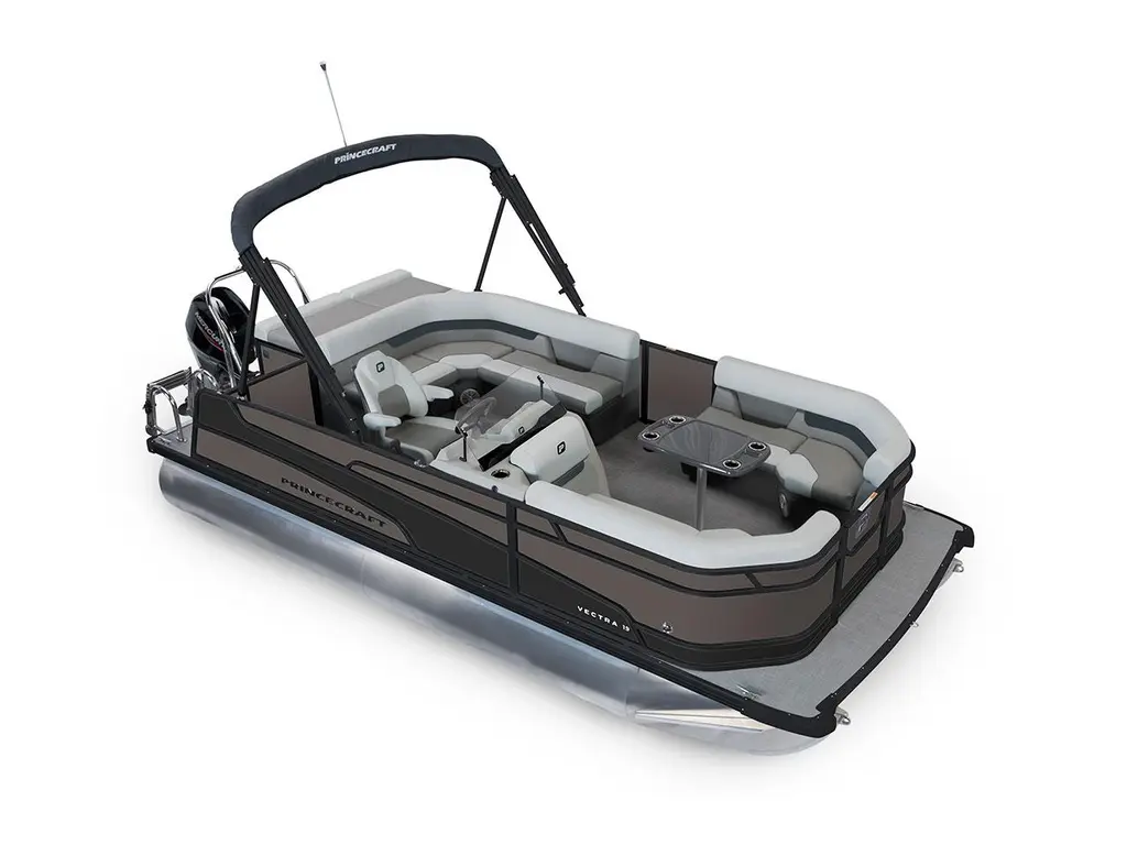 2026 Princecraft Vectra® 19 L Charcoal - Black Edition|Matte Black Strip