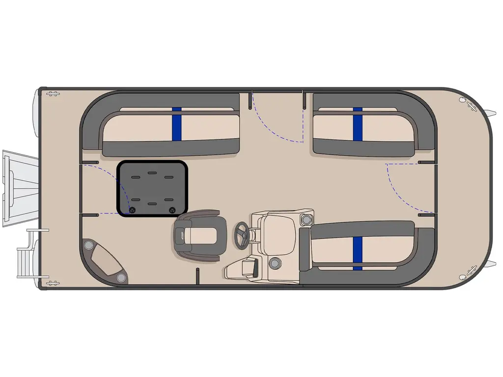 Princecraft Brioe 19 Noir - Édition Noire|Ensemble Graphique Bleue Métallisée 2026