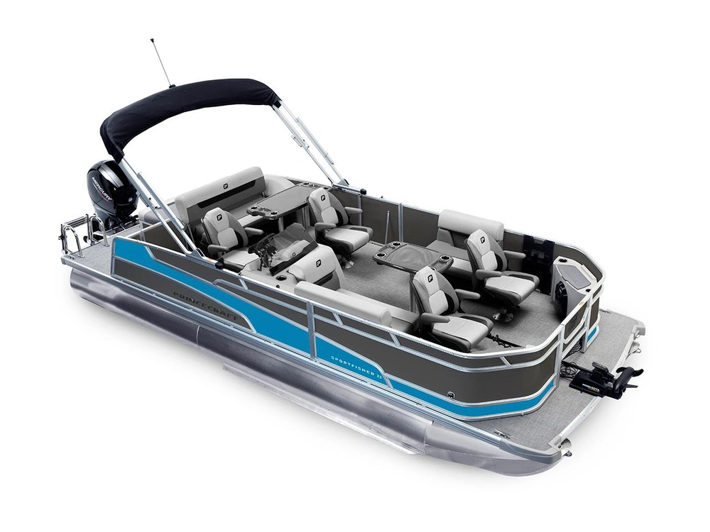 Princecraft Sportfisher 23-2S RL Sportfisher 23-2S RL Charbon - Bande - Bleu Laguna 2026 alt