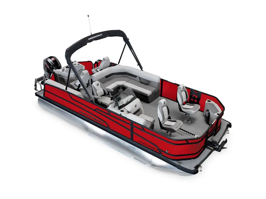 2026 Princecraft Sportfisher 21-4S Ruby Red - Black Edition