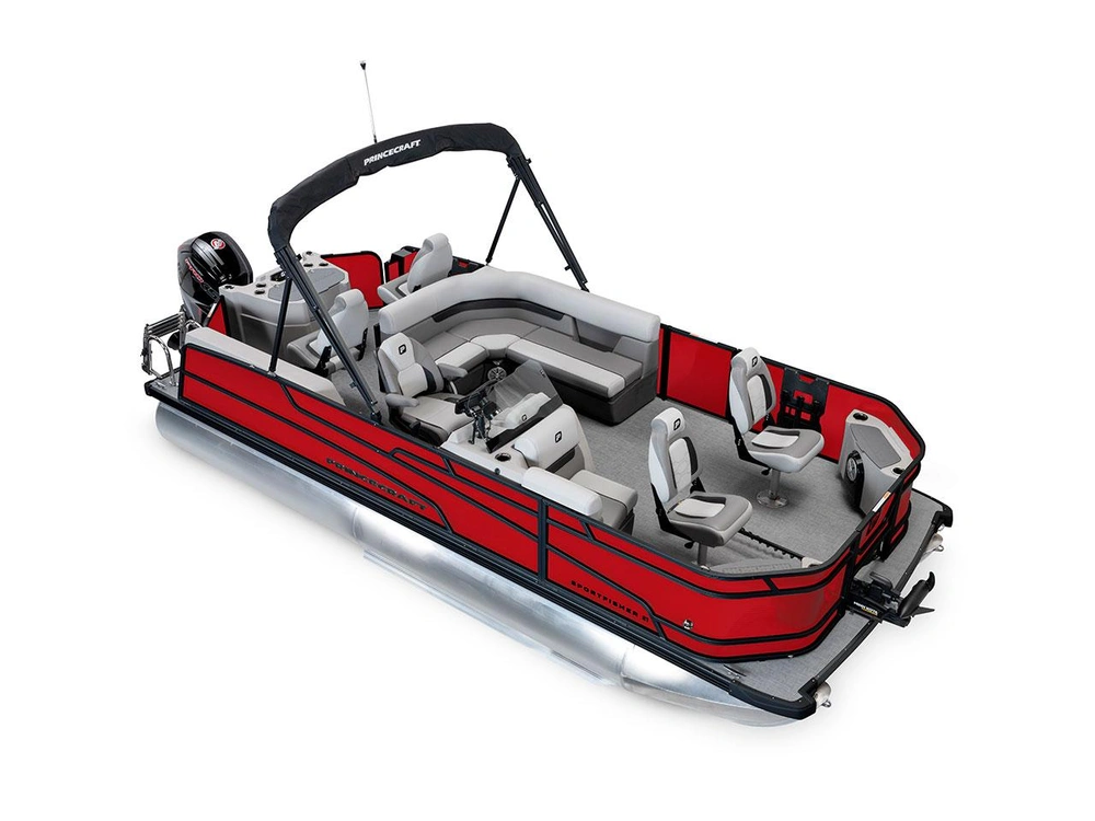 2026 Princecraft Sportfisher 21-4S Sportfisher 21-4S Ruby Red - Black Edition alt
