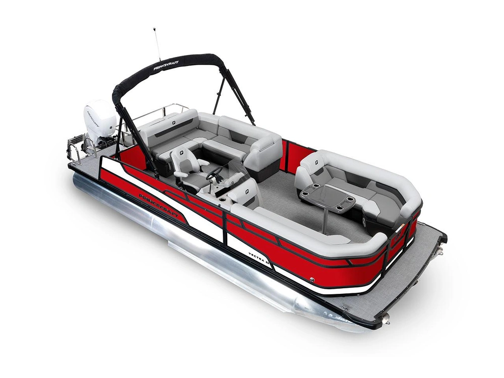 2026 Princecraft Vectra® 23 RL Vectra® 23 RL Ruby Red - Black Edition|Onyx White Strip alt