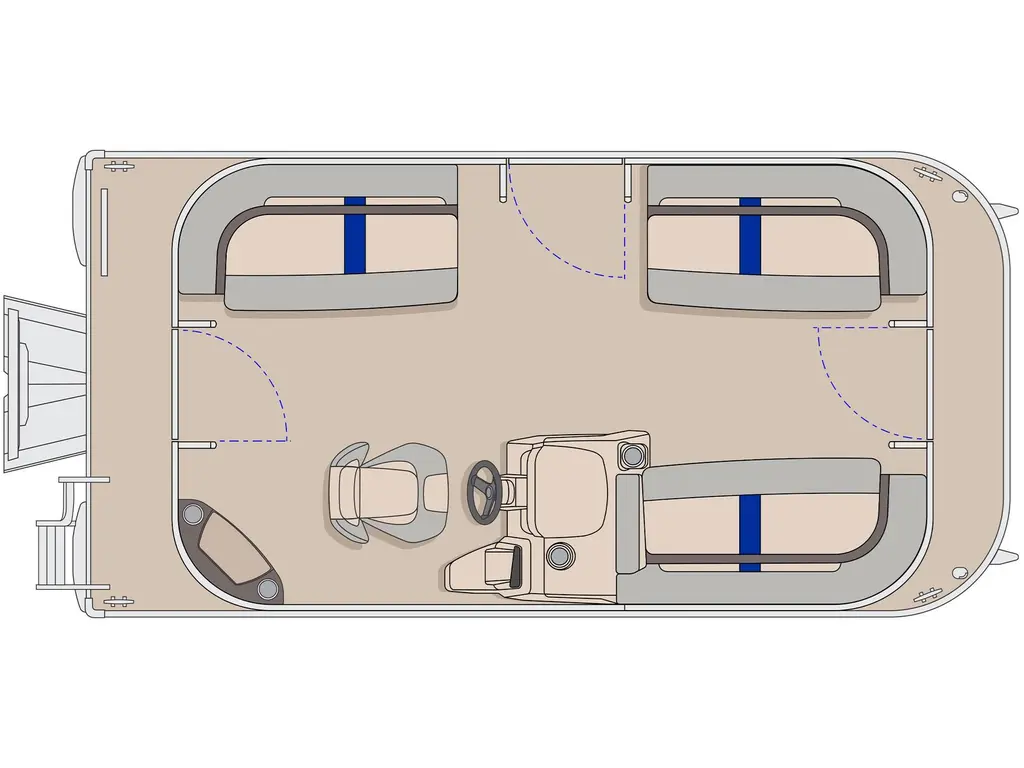 Princecraft Jazz 17 Noir - Ensemble Graphique Bleue Métallisée 2026