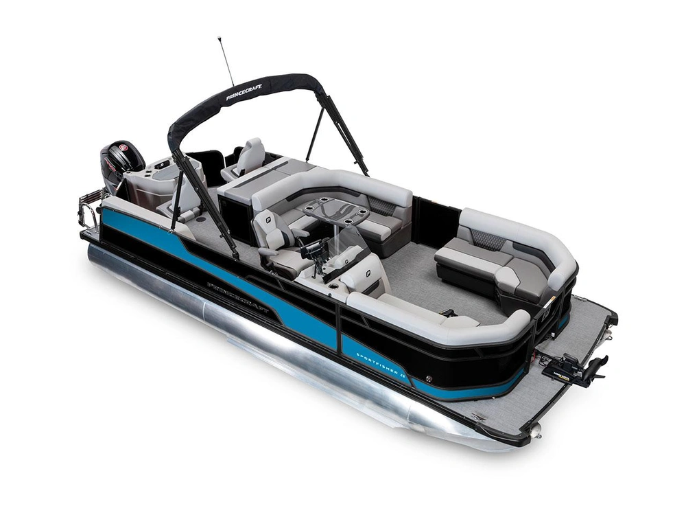 2026 Princecraft Sportfisher 23-2RS Sportfisher 23-2RS Black - Black Edition|Laguna Blue Strip alt