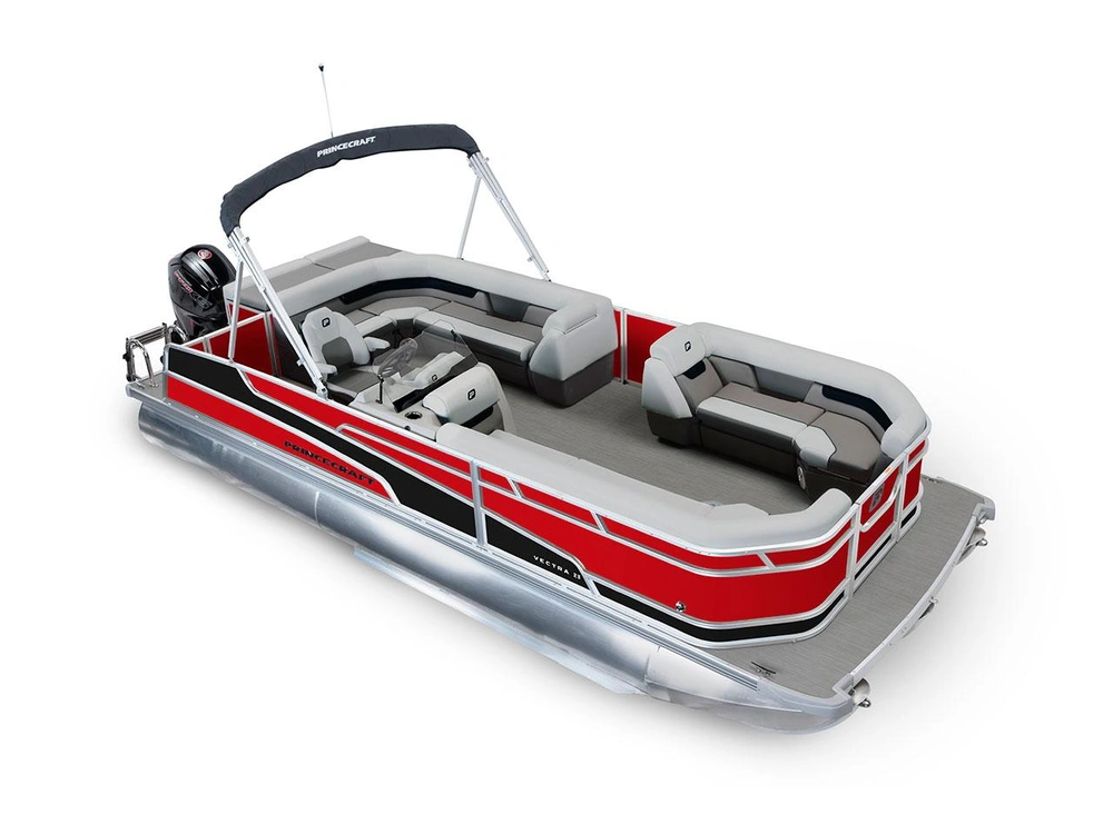 2026 Princecraft Vectra® 23 L Vectra® 23 L Ruby Red - Matte Black Strip alt