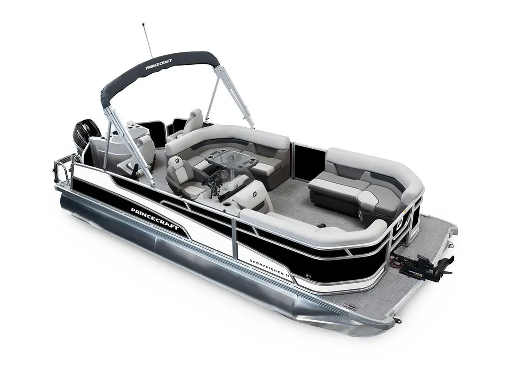 Princecraft Sportfisher 21-2RS Noir - Bande - Blanc Onyx 2026