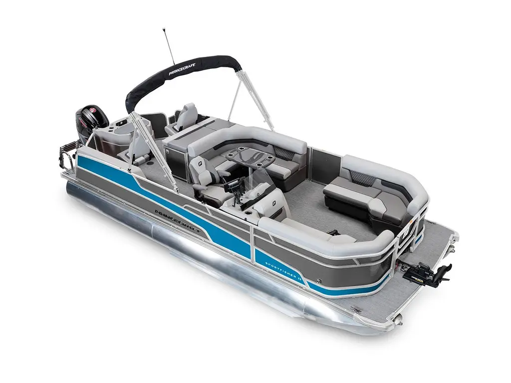 Princecraft Sportfisher 23-2RS Charbon - Bande - Bleu Laguna 2026