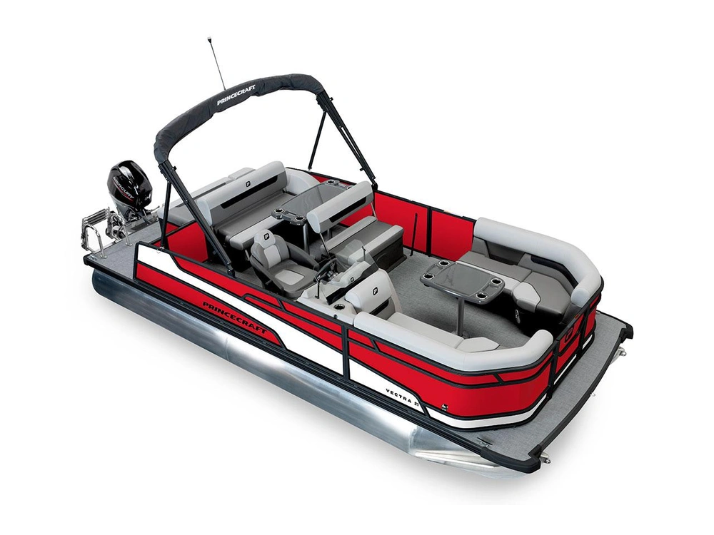 Princecraft Vectra® 21 RL Vectra® 21 RL Rouge Rubis - Édition Noire|Bande - Blanc Onyx 2026 alt