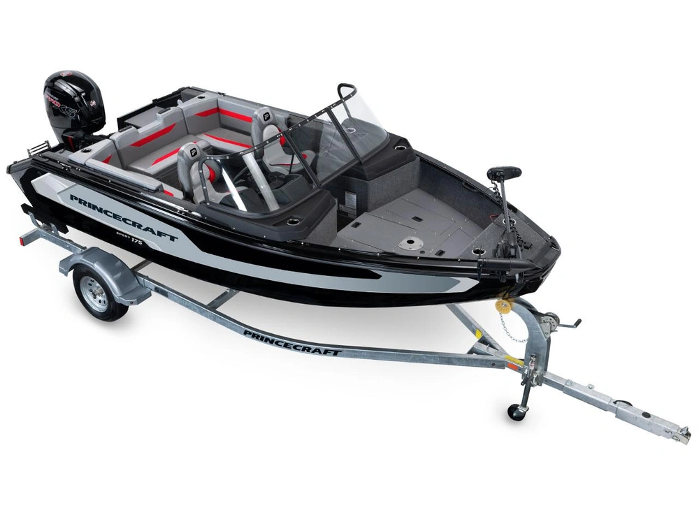 Princecraft Sport 175 Sport 175 Gris Anthracite (Accent Rouge) - Sans Édition 2026 alt