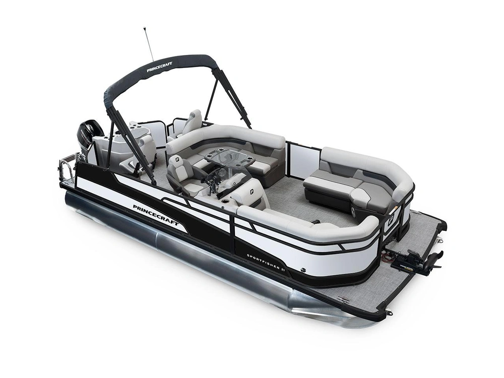 2026 Princecraft Sportfisher 21-2RS Sportfisher 21-2RS Pearl - Black Edition|Matte Black Strip alt