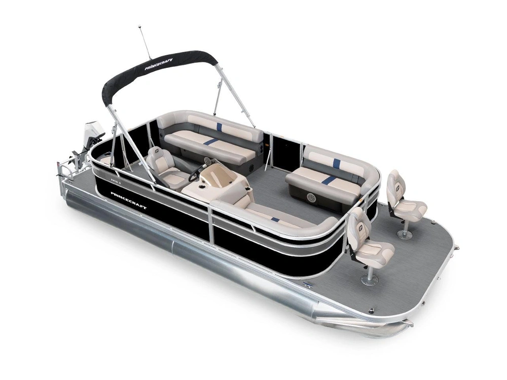 2026 Princecraft Brioe 21-2S Brioe 21-2S Black - Blue Metallic Graphic Package alt