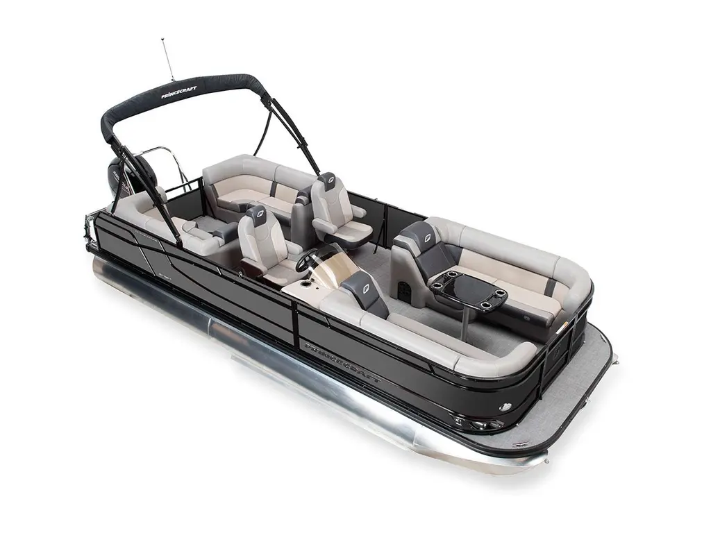 2026 Princecraft Quorum® 23 XT Charcoal - Elegance Edition (Without Grey Metallic Accent)