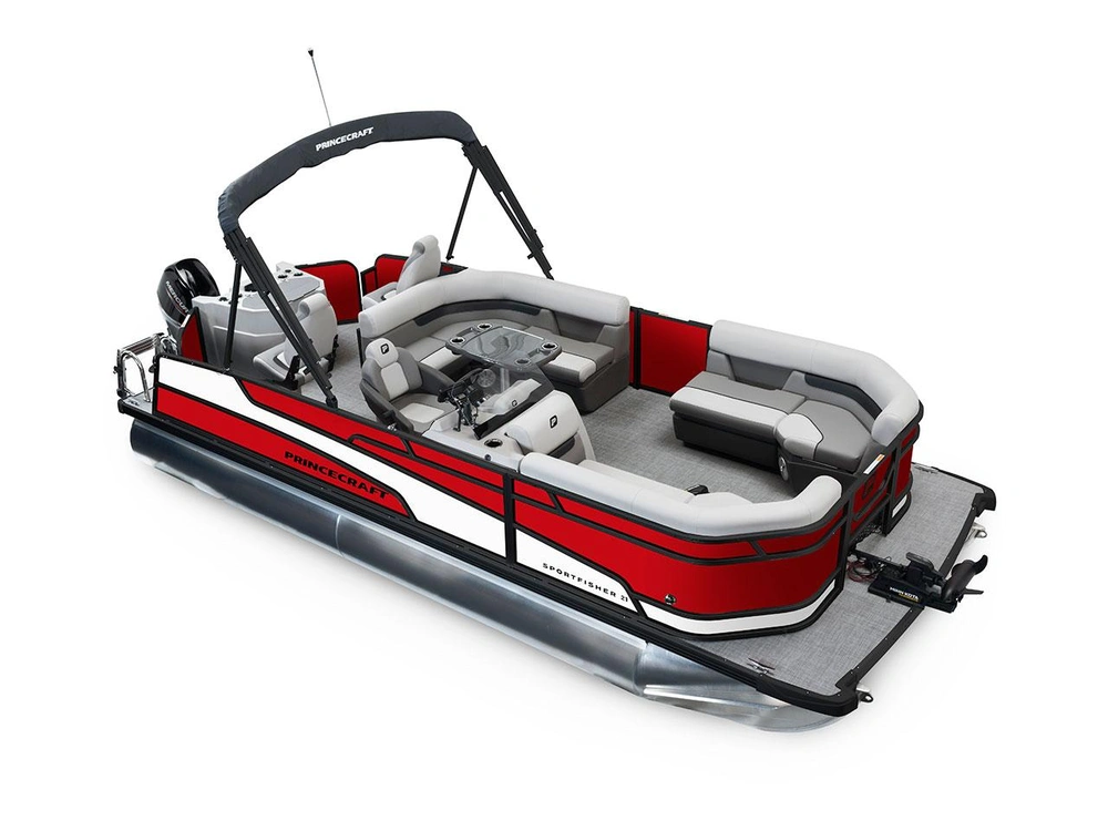 2026 Princecraft Sportfisher 21-2RS Sportfisher 21-2RS Ruby Red - Black Edition|Onyx White Strip alt
