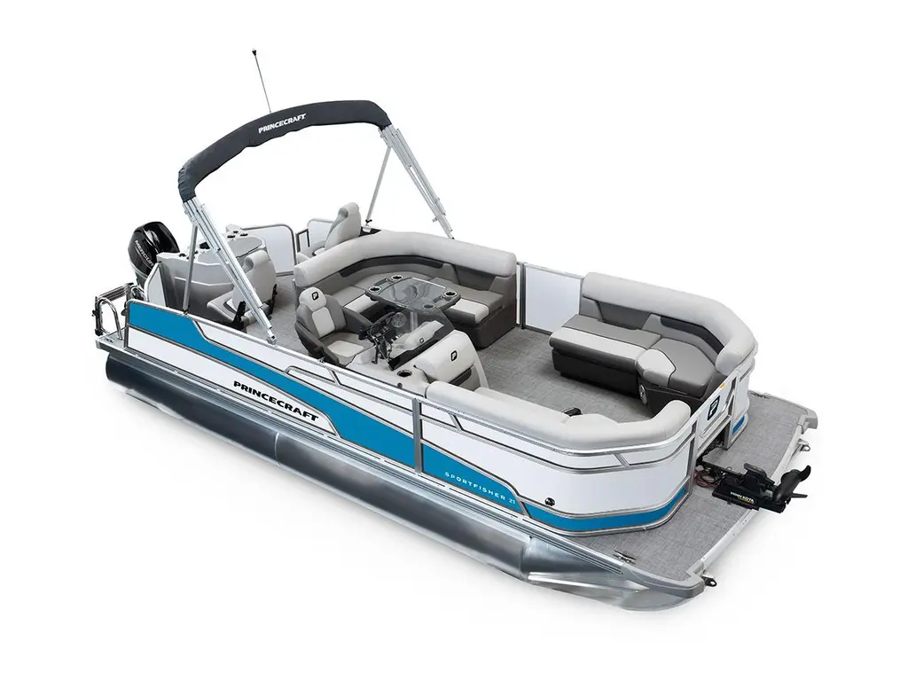 Princecraft Sportfisher 21-2RS Perle - Bande - Bleu Laguna 2026