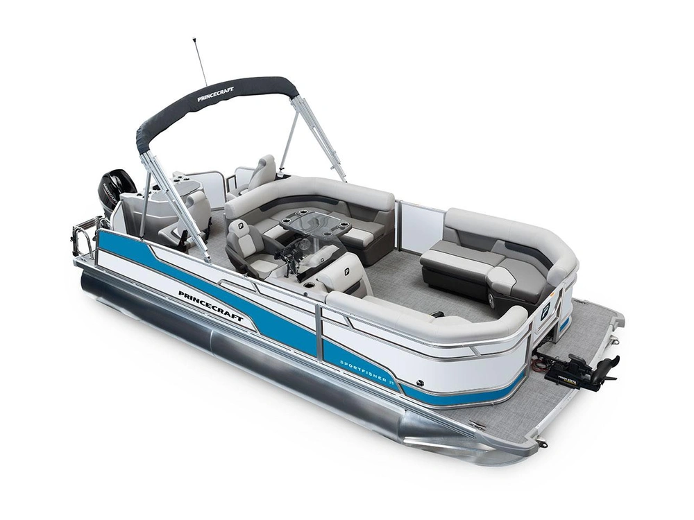 2026 Princecraft Sportfisher 21-2RS Sportfisher 21-2RS Pearl - Laguna Blue Strip alt