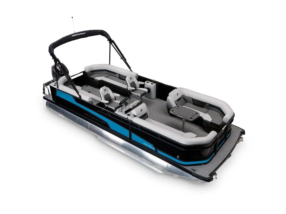 2026 Princecraft Vectra® 23 QL Vectra® 23 QL Black - Black Edition|Laguna Blue Strip alt