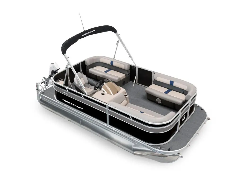 2026 Princecraft Brioe 17 Black - Blue Metallic Graphic Package