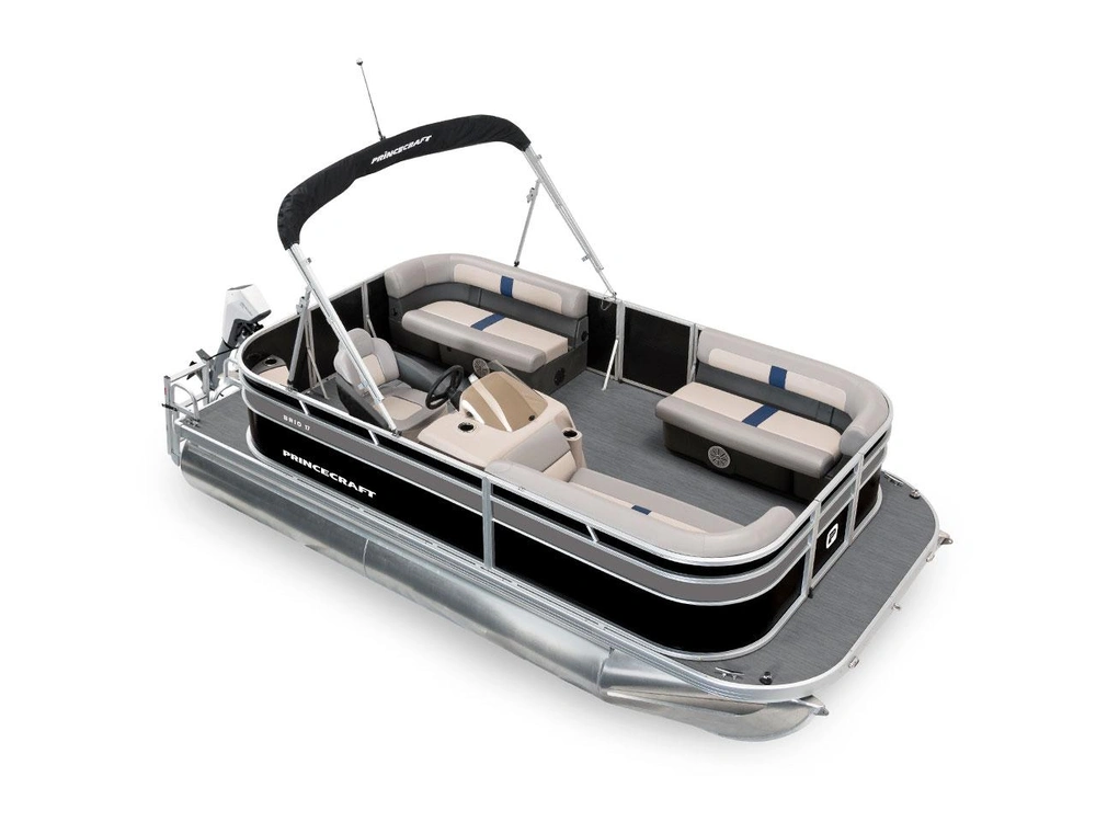 2026 Princecraft Brioe 17 Brioe 17 Black - Blue Metallic Graphic Package alt
