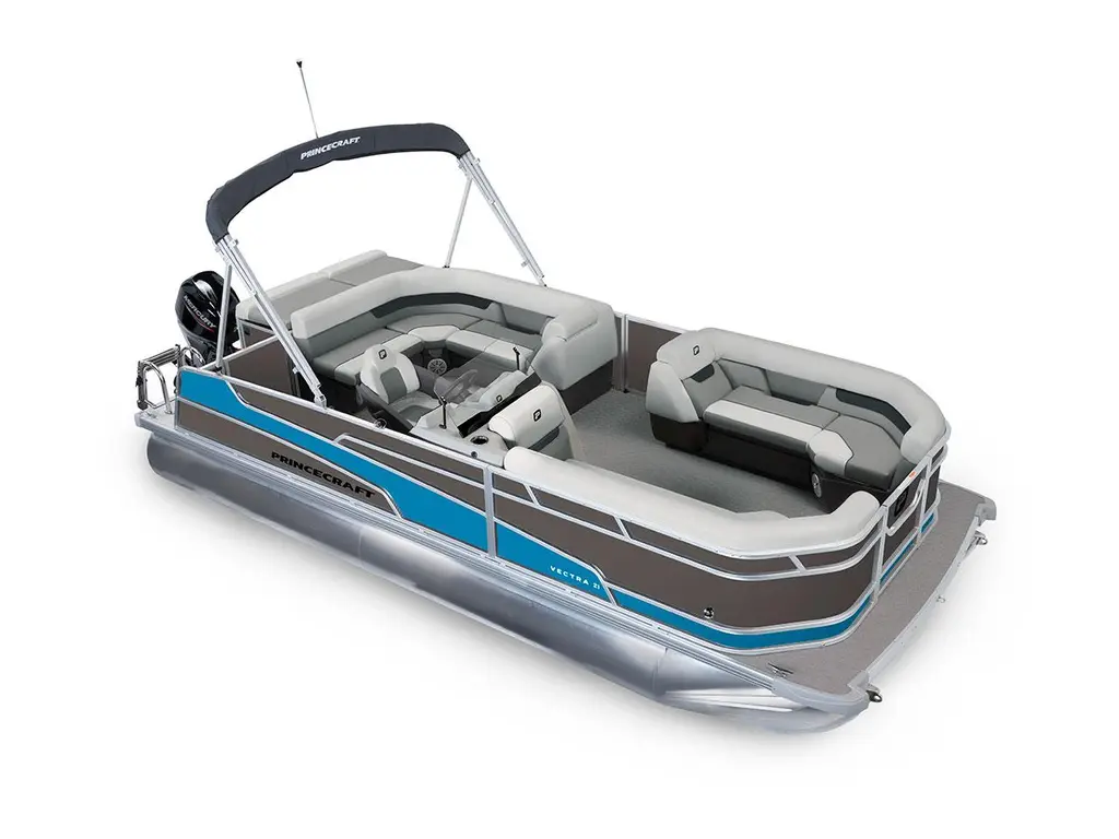 Princecraft Vectra® 21 L Charbon - Bande - Bleu Laguna 2026