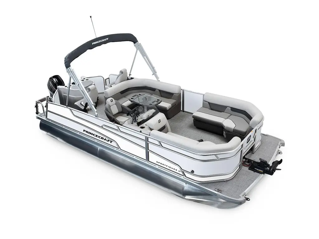 2026 Princecraft Sportfisher 21-2RS Pearl - Onyx White Strip