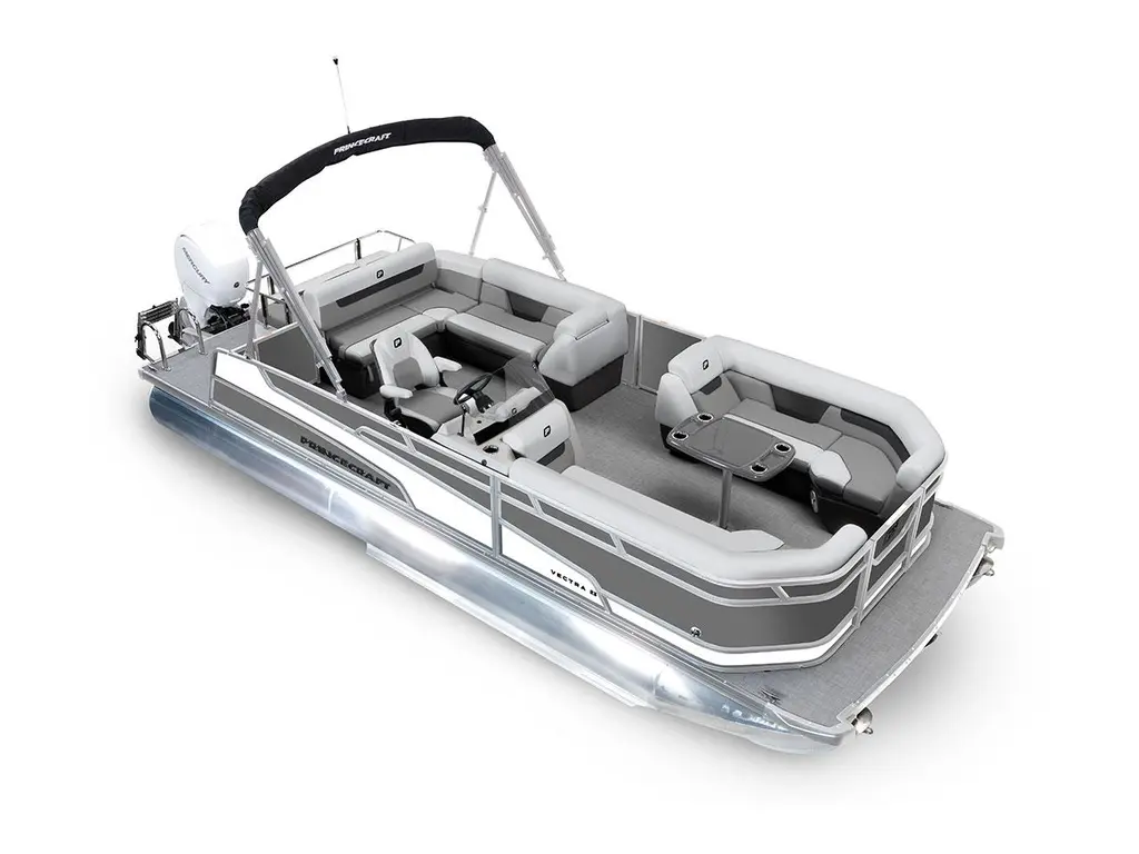 2026 Princecraft Vectra® 23 RL Charcoal - Onyx White Strip