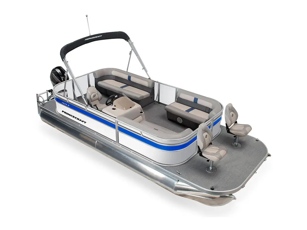 2026 Princecraft Jazz 21-2S Pearl – Grey Metallic Graphic Package