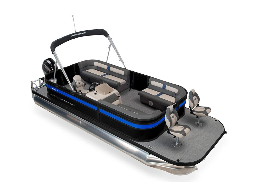 2026 Princecraft Jazz 21-2S Jazz 21-2S Black - Black Edition|Grey Metallic Graphic Package alt