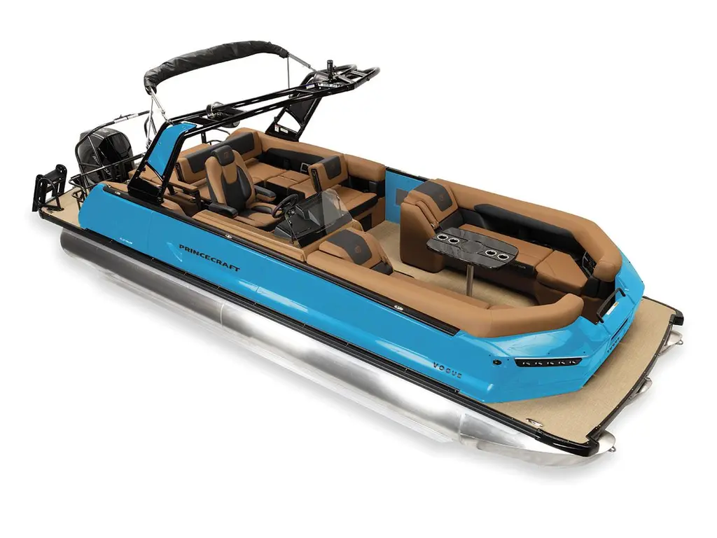 2026 Princecraft Vogue® 25 RL Laguna Blue Metallic - Platinum Edition