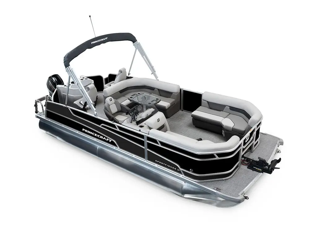 2026 Princecraft Sportfisher 21-2RS Black - Matte Black Strip