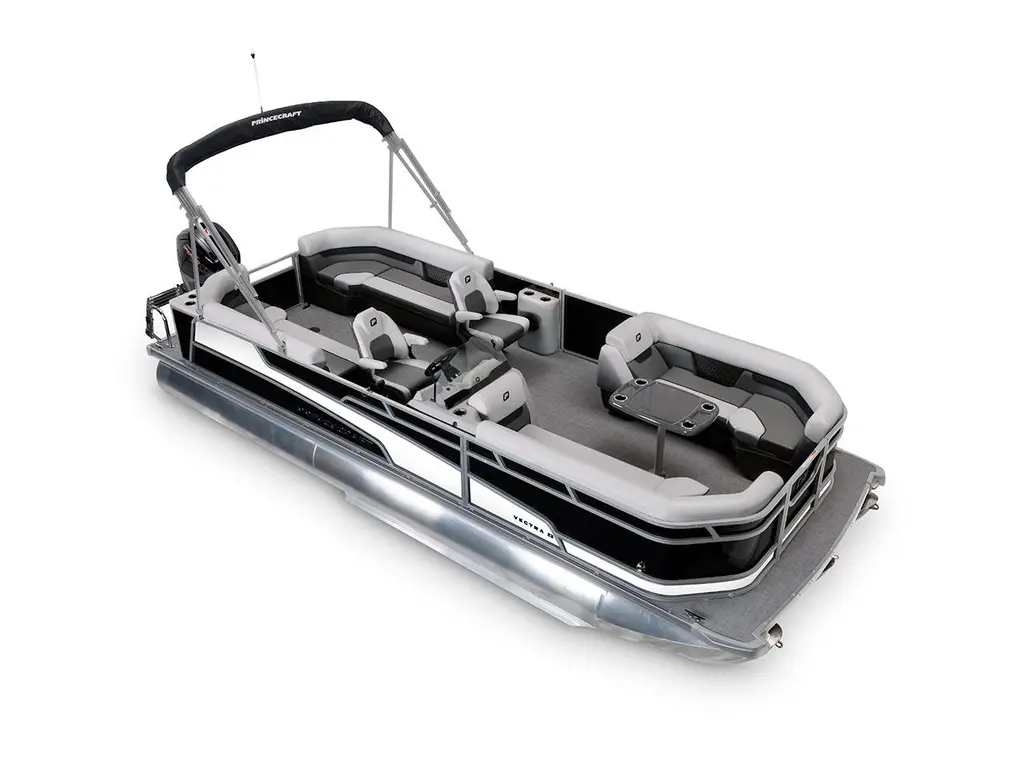 2026 Princecraft Vectra® 23 QL Black - Onyx White Strip