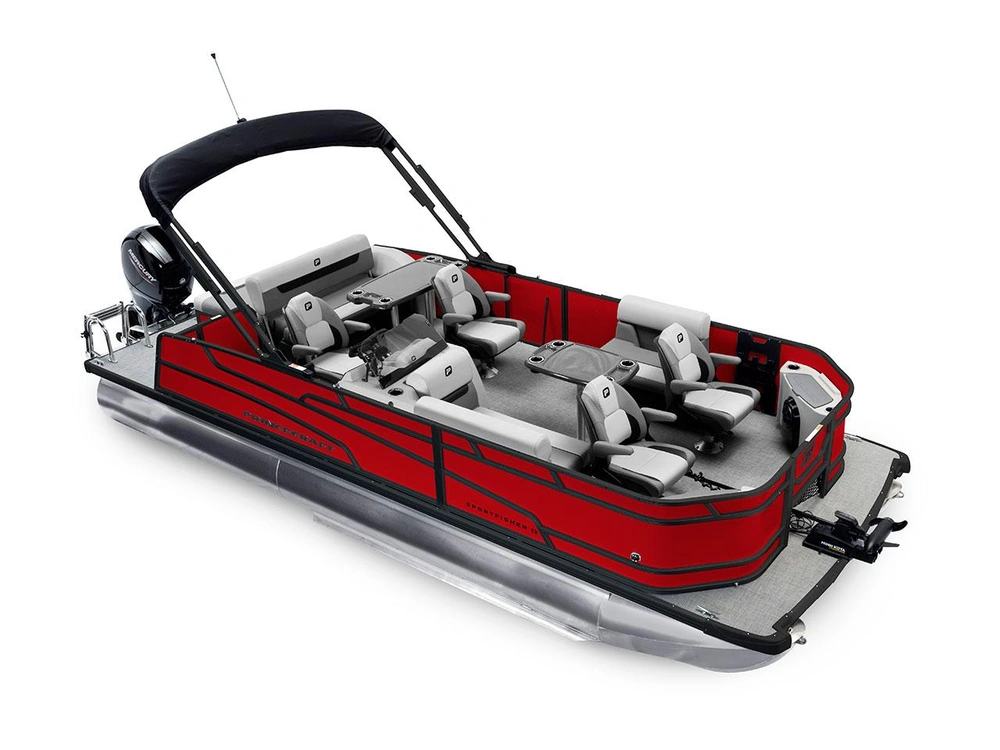 2026 Princecraft Sportfisher 23-2S RL Sportfisher 23-2S RL Ruby Red - Black Edition alt