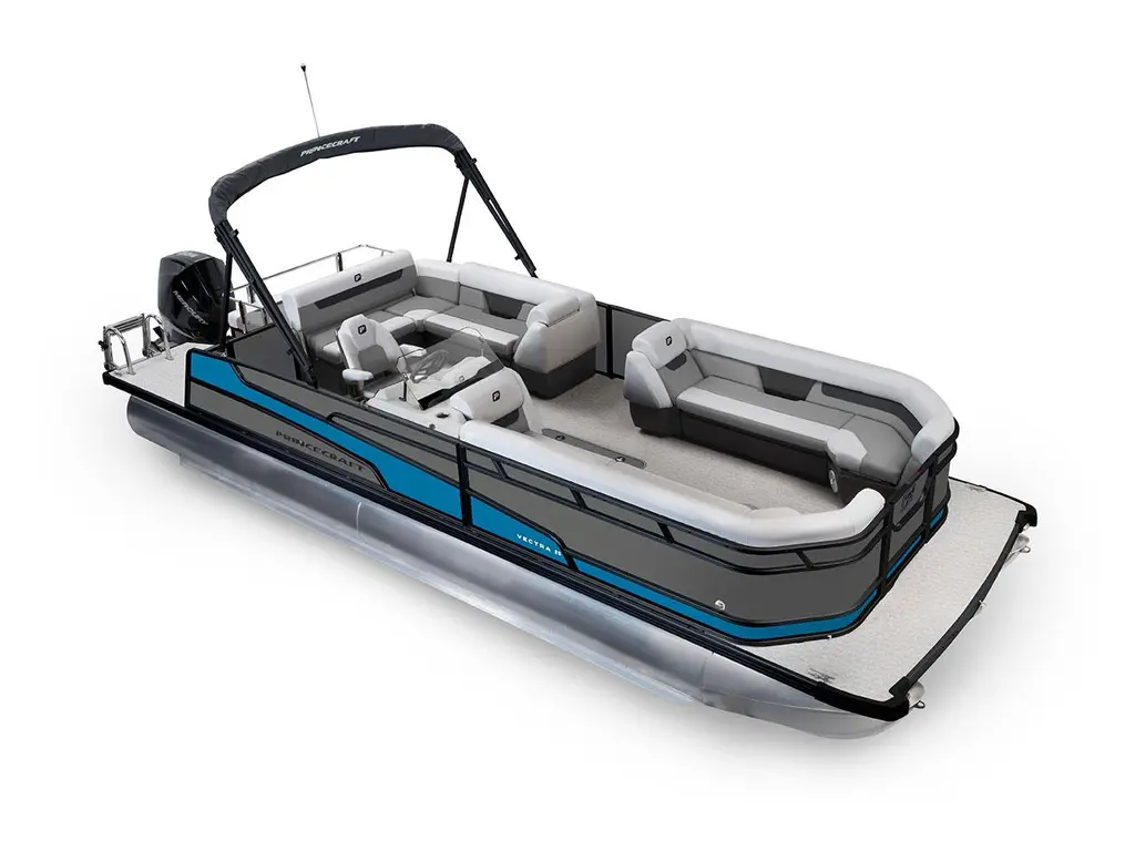 Princecraft Vectra® 25 RL Charbon - Édition Noire|Bande - Bleu Laguna 2026