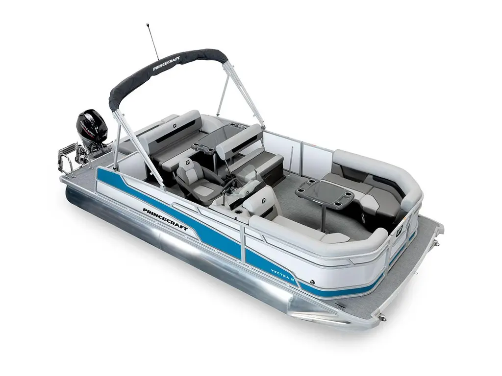 2026 Princecraft Vectra® 21 RL Pearl - Laguna Blue Strip