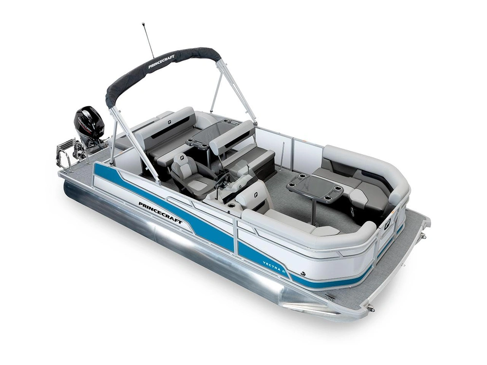 2026 Princecraft Vectra® 21 RL Vectra® 21 RL Pearl - Laguna Blue Strip alt