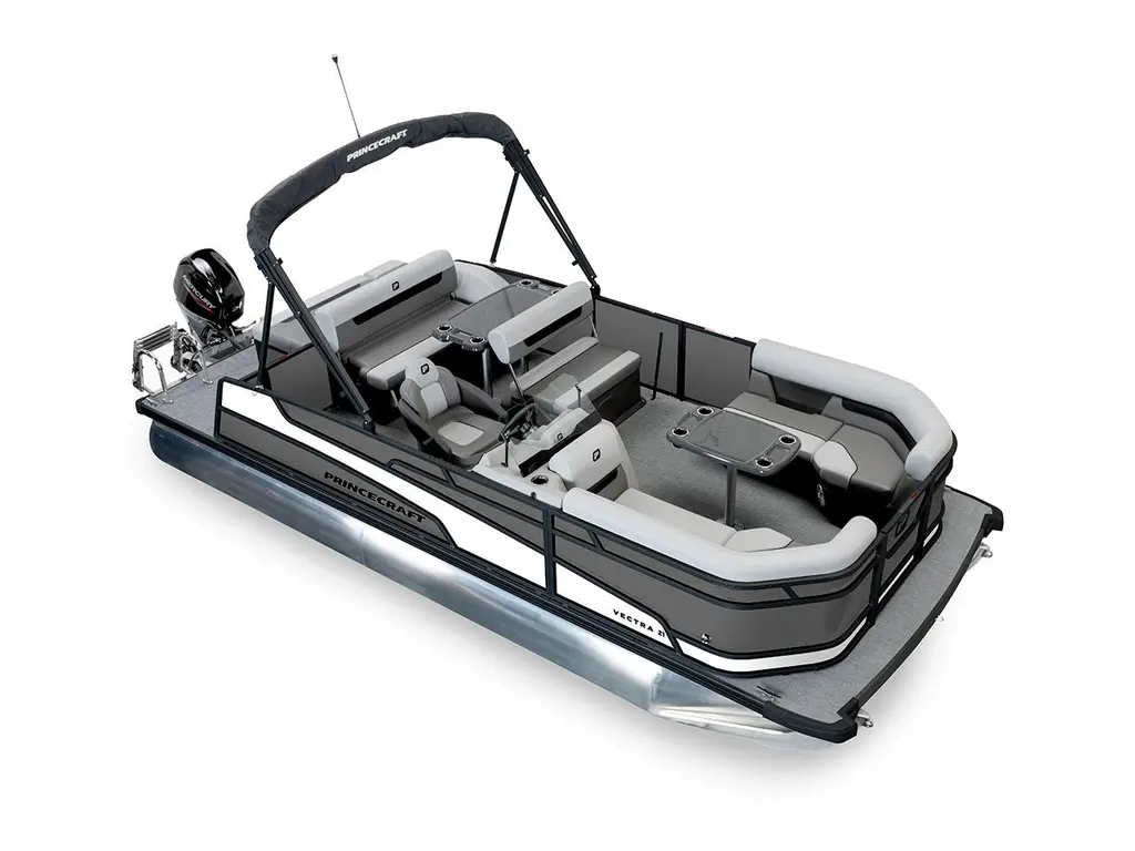 2026 Princecraft Vectra® 21 RL Charcoal - Black Edition|Onyx White Strip