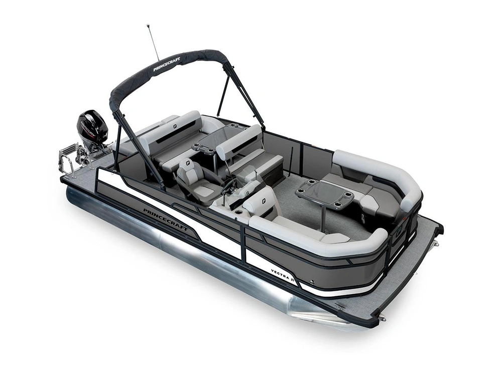 2026 Princecraft Vectra® 21 RL Vectra® 21 RL Charcoal - Black Edition|Onyx White Strip alt
