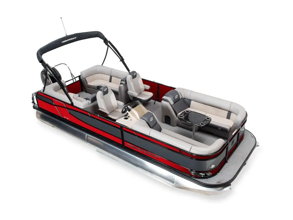 Princecraft Quorum® 23 XT Rouge Rubis - Édition Élégance (Avec Accent Gris Métallisé) 2026