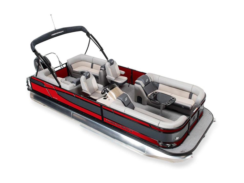 Princecraft Quorum® 23 XT Quorum® 23 XT Rouge Rubis - Édition Élégance (Avec Accent Gris Métallisé) 2026 alt