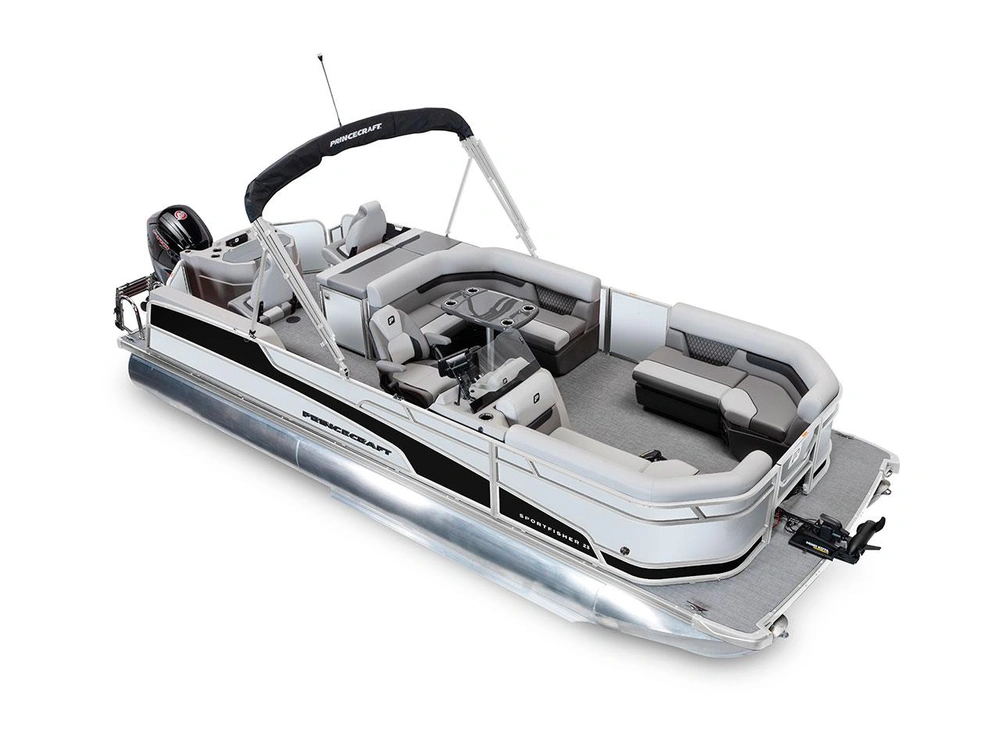 2026 Princecraft Sportfisher 23-2RS Sportfisher 23-2RS Pearl - Matte Black Strip alt