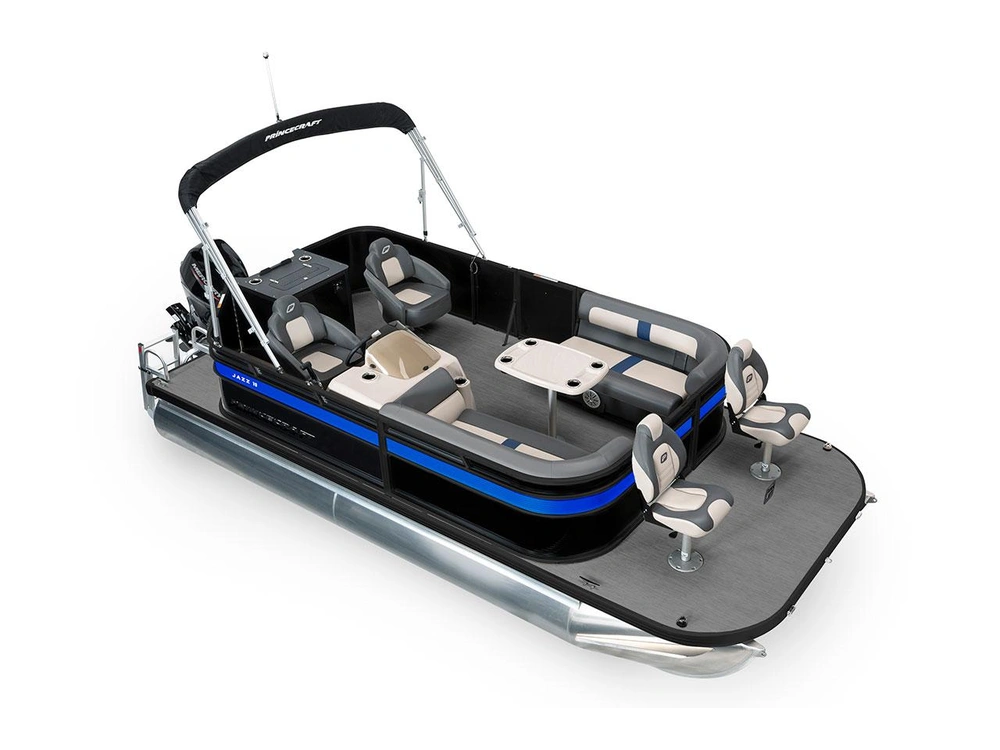 2026 Princecraft Jazz 19-4S Jazz 19-4S Black - Black Edition|Grey Metallic Graphic Package alt