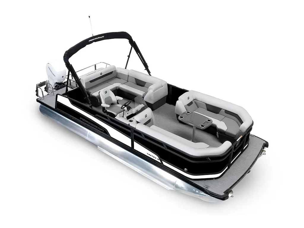 Princecraft Vectra® 23 RL Noir - Édition Noire|Bande - Blanc Onyx 2026