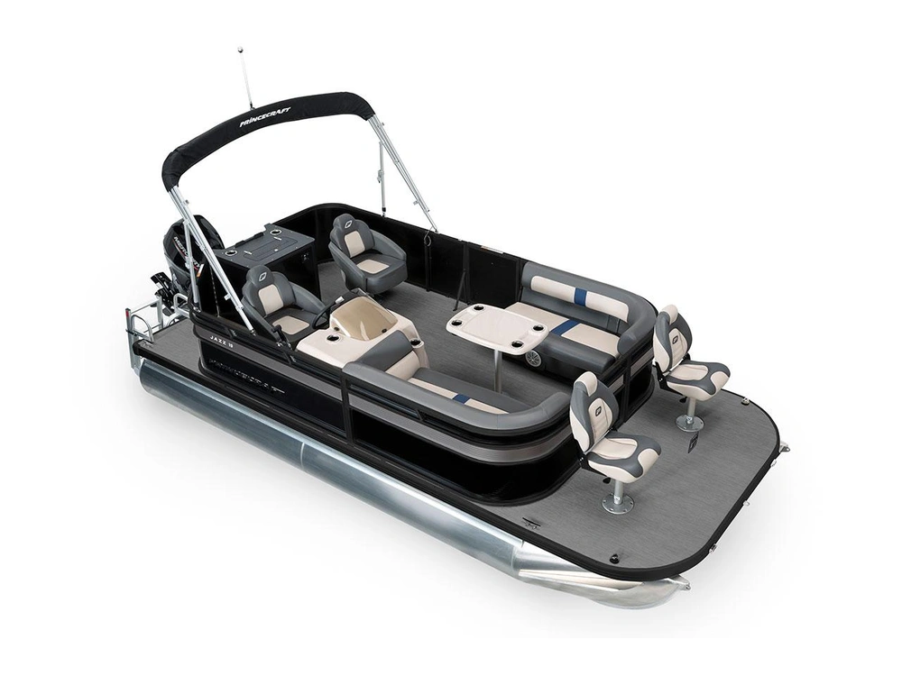 2026 Princecraft Jazz 19-4S Jazz 19-4S Black - Black Edition|Blue Metallic Graphic Package alt