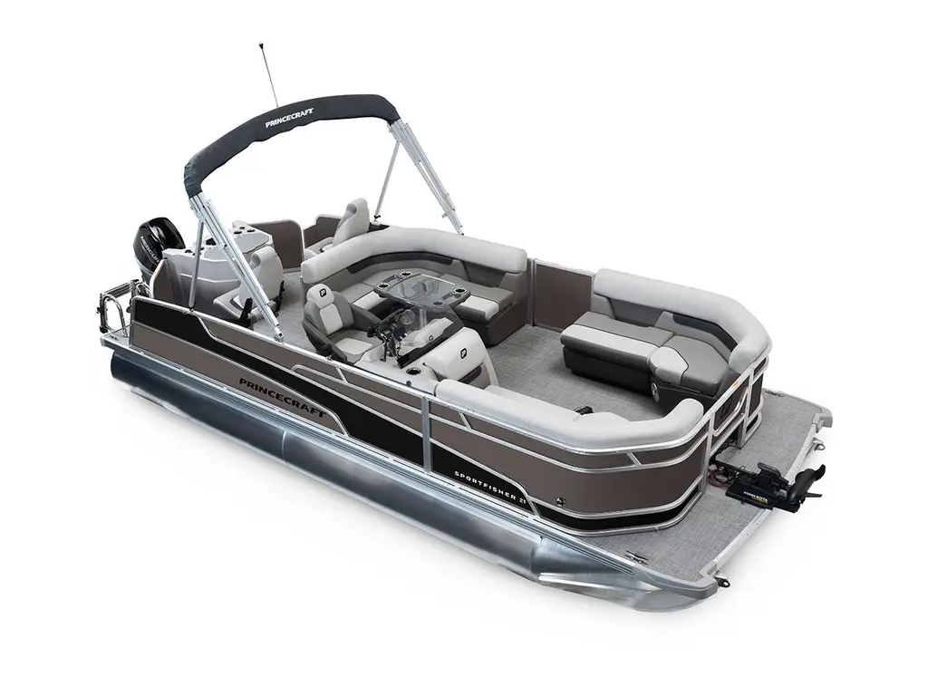 2026 Princecraft Sportfisher 21-2RS Charcoal - Matte Black Strip