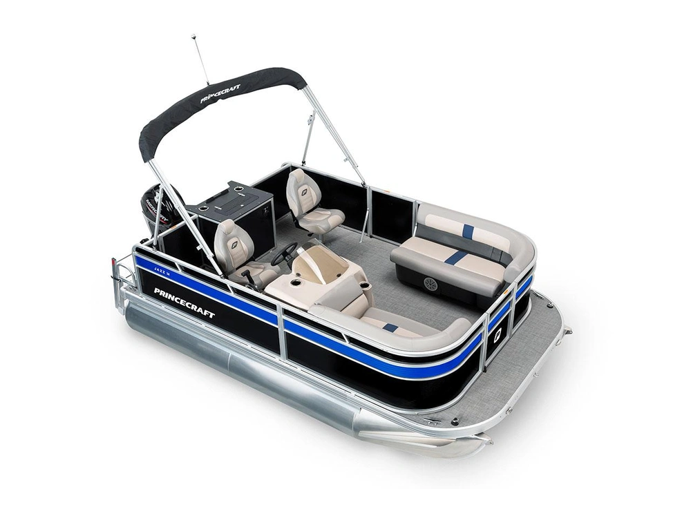 2026 Princecraft Jazz 14-2RS Jazz 14-2RS Black - Grey Metallic Graphic Package alt